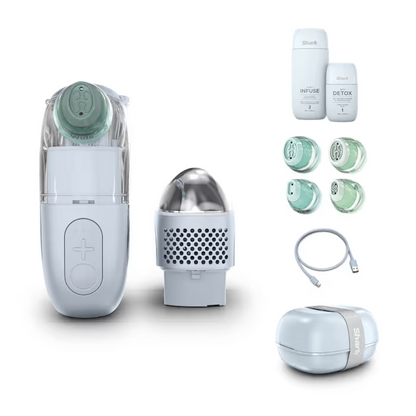 Shark™ FacialPro™ Glow At Home Hydro-Powered Facial System, Blue