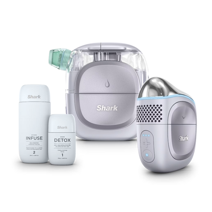 Shark™ FacialPro™ Glow At Home Hydro-Powered Facial System, Blue