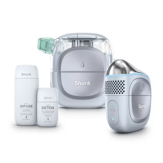 Shark™ FacialPro™ Glow At Home Hydro-Powered Facial System, Blue